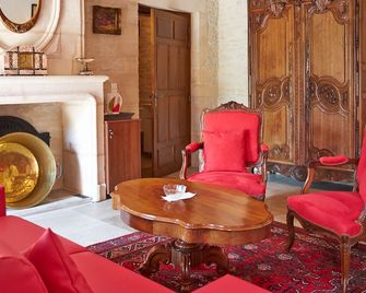 Hotel Manoir de Mathan - Crepon - Вітальня