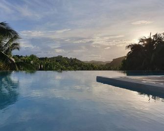 Family Villa & Presidential Infinity Pool close to Cloud 9 Surf Spot - General Luna - Pool