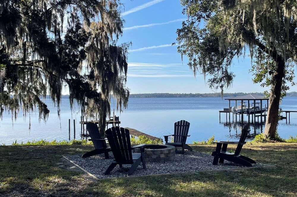 Newly built, charming cozy and quiet river home - Palatka - Patio