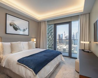 Address Residences Dubai Opera - Burj Khalifa City Views 1, 2, & 3-Bedroom Apartment 1 minute walk to Burj Khalifa, Dubai Mall, Dubai Fountain by Heaven Crest - Dubai - Bedroom