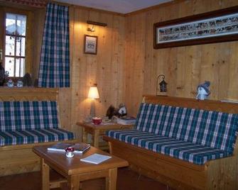 Auberge le Montagny - Les Houches - Wohnzimmer