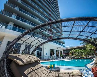 Stunning Studio Apartment w Breathless View Miami 1909b - Hallandale Beach - Pool