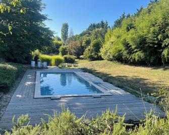 Stone farmhouse and pool surrounded by vineyards under an hour from Bordeaux. - Camiran