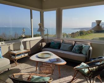 Seaside House With Incredible Panoramic Sea Views - Veulettes-sur-Mer - Balcon