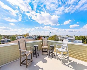 Ocean Block Single Family In Barnegat Light With Views Of Old Barney - Waretown - Balcón