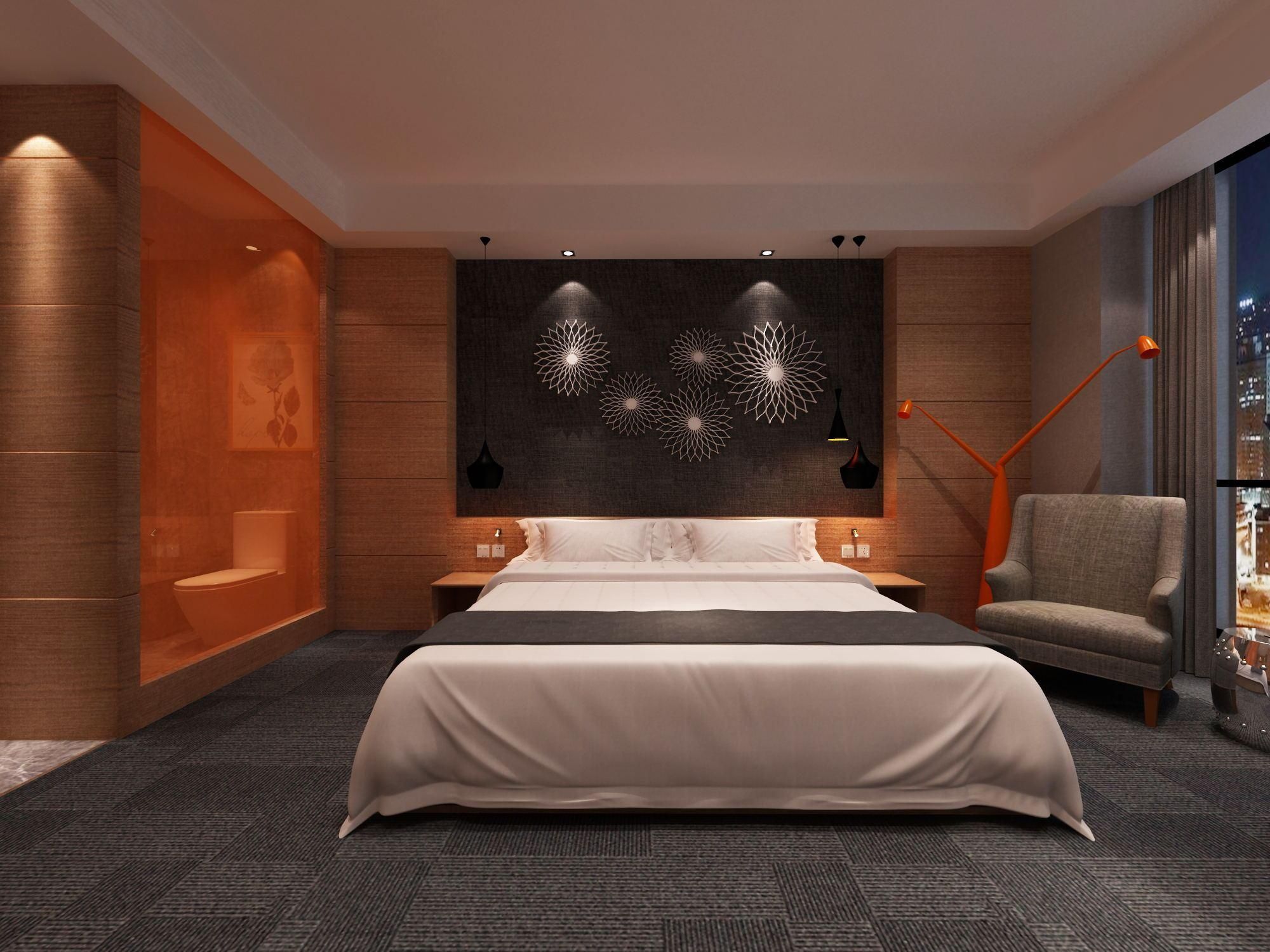 Luoyang Bokehui International Hotel (Longmen High-speed Railway Station Sports Center) - Luoyang - Habitación