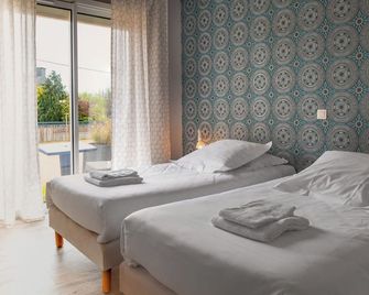 Hôtel Restaurant La Voile Bleue - Erdeven - Habitación