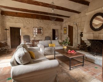 Hotel Et Appartements Domaine Des Clos - Teritoria - Beaucaire - Obývací pokoj
