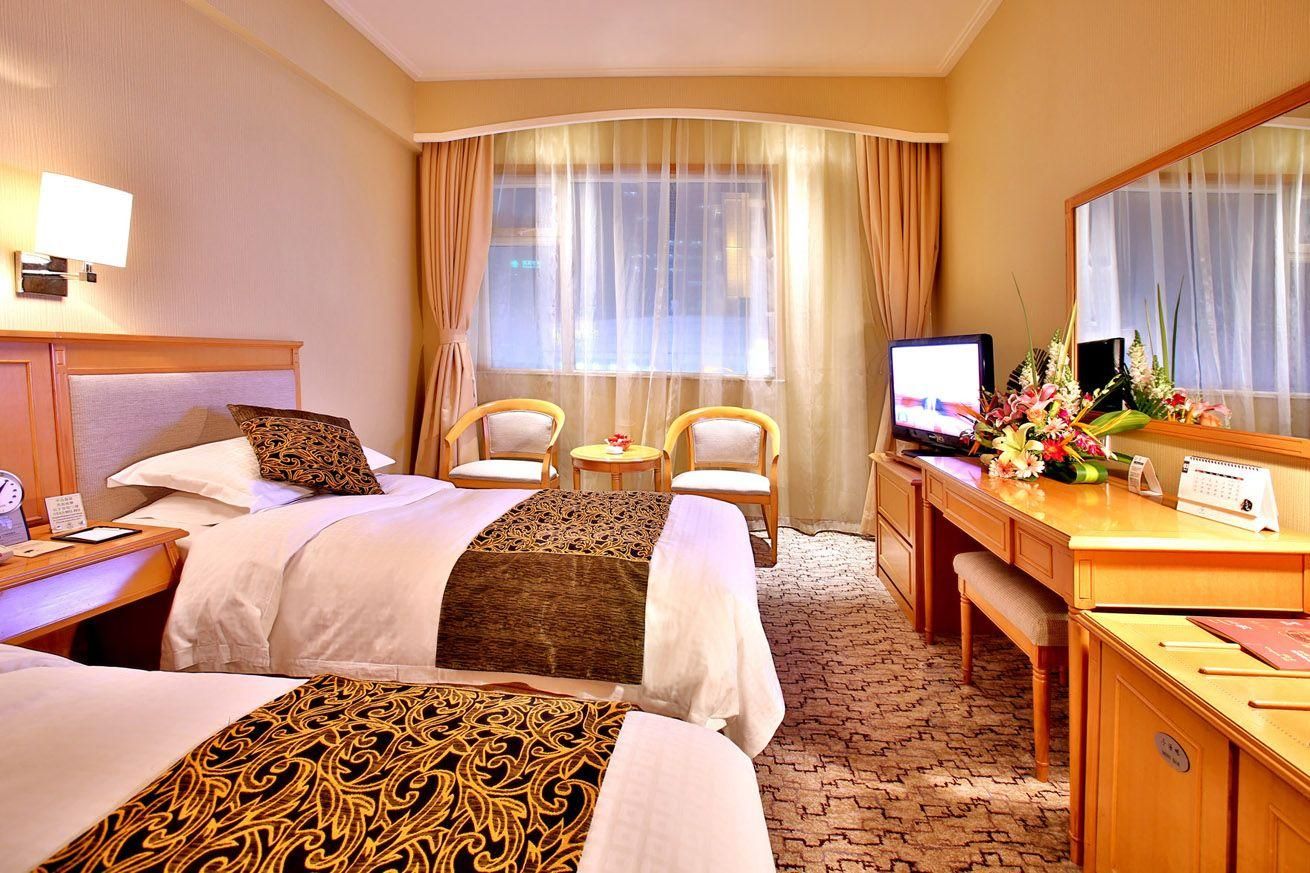 Nanjing Zhongshan Hotel - נאנז'ינג - חדר שינה