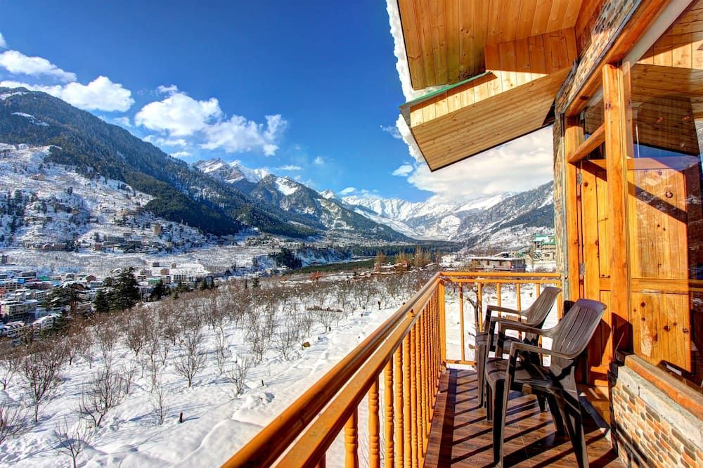 Hotel Mountain Face by Snow City Hotels - מאנאלי - מרפסת