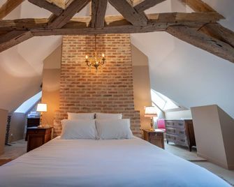 Charnay Plaisance, piscine, les chambres du chocolatier Daniel Mercier - Vierzon - Schlafzimmer