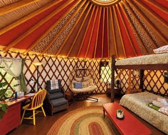 Cozy yurt at Piedmont Farm Animal Refuge! - Pittsboro