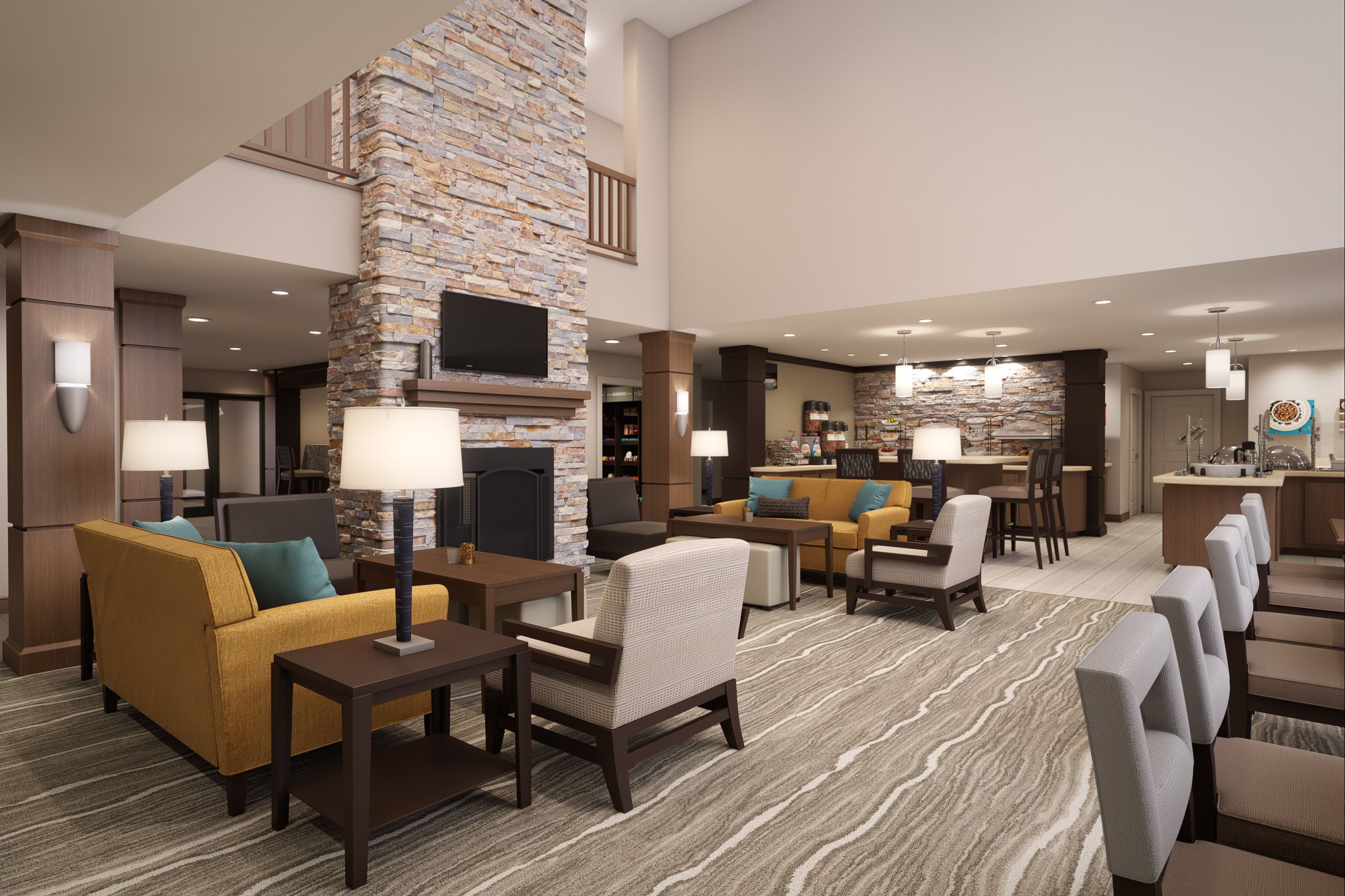Staybridge Suites Columbus - Fort Benning By IHG - קולומבוס - טרקלין