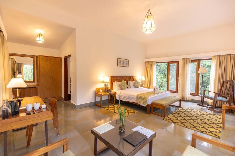 Saraca Resort & Spa Corbett - Rāmnagar - Soveværelse