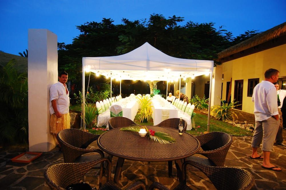 Crown Beach Resort & Spa - רארוטונגה - פטיו