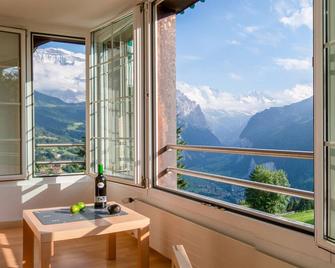 Chalet Hunnenfluh - Lauterbrunnen - Varanda