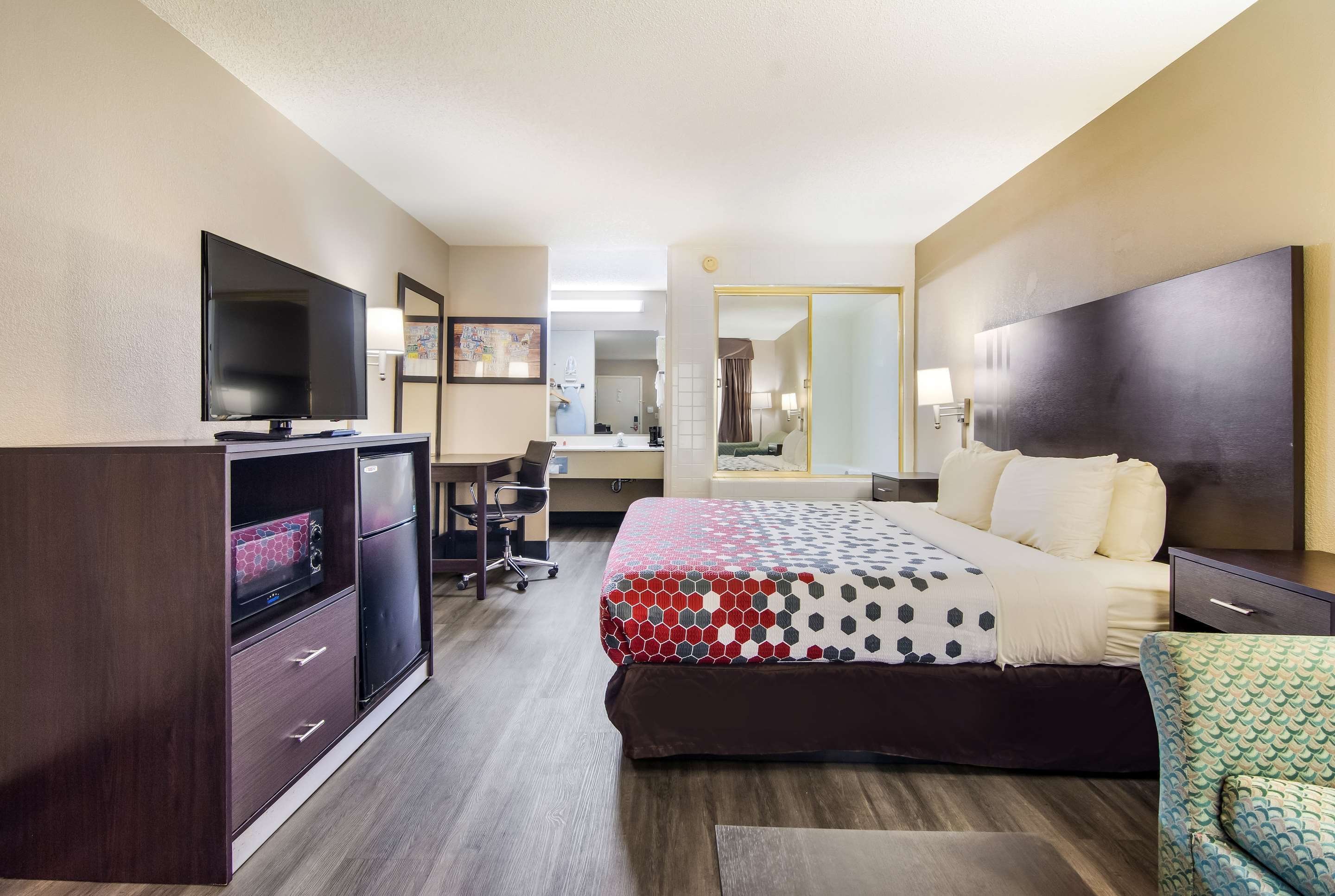 إكونو لودج جارنر - رالي - غارنر - غرفة نوم