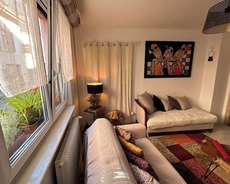 Gites des capucins centre ville Sélestat - Schlettstadt - Wohnzimmer