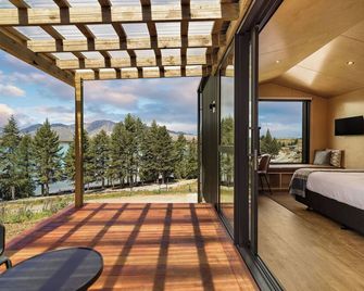 The Huts at Lakes Edge - Lake Tekapo - Balkong