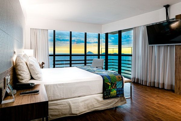 Arena Leme Hotel - ריו דה ז'ניירו - חדר שינה