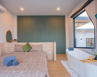 The Celes Pool Villa - Phetchaburi - Schlafzimmer