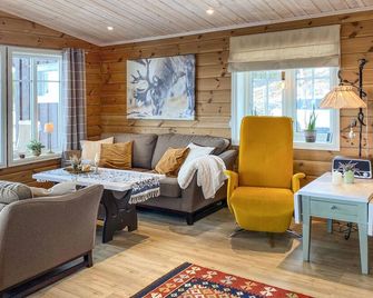 Gorgeous Home In Oppdal With Wifi - Oppdal - Sala de estar