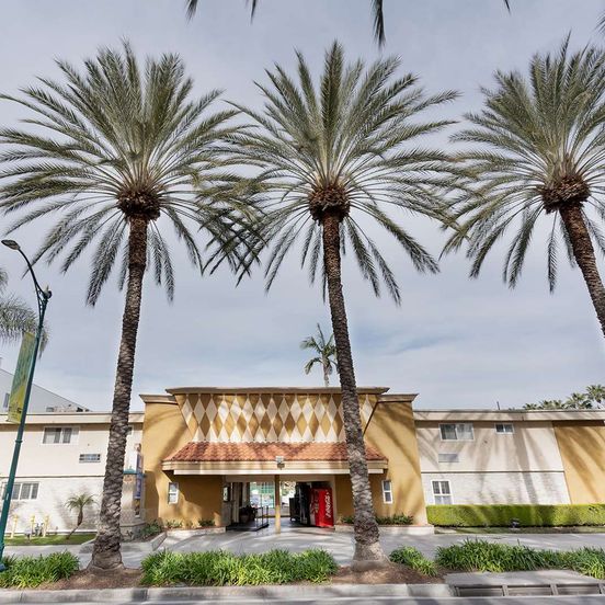 Bedroom view of Americas Best Value Inn & Suites Anaheim Convention Center