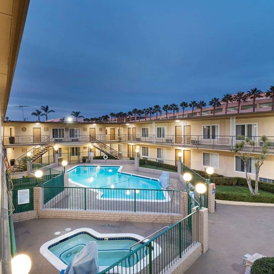 Bedroom view of Americas Best Value Inn & Suites Anaheim Convention Center