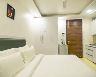 Studio Serviced Apartment With Gym Patio - 旱溪 - 臥室