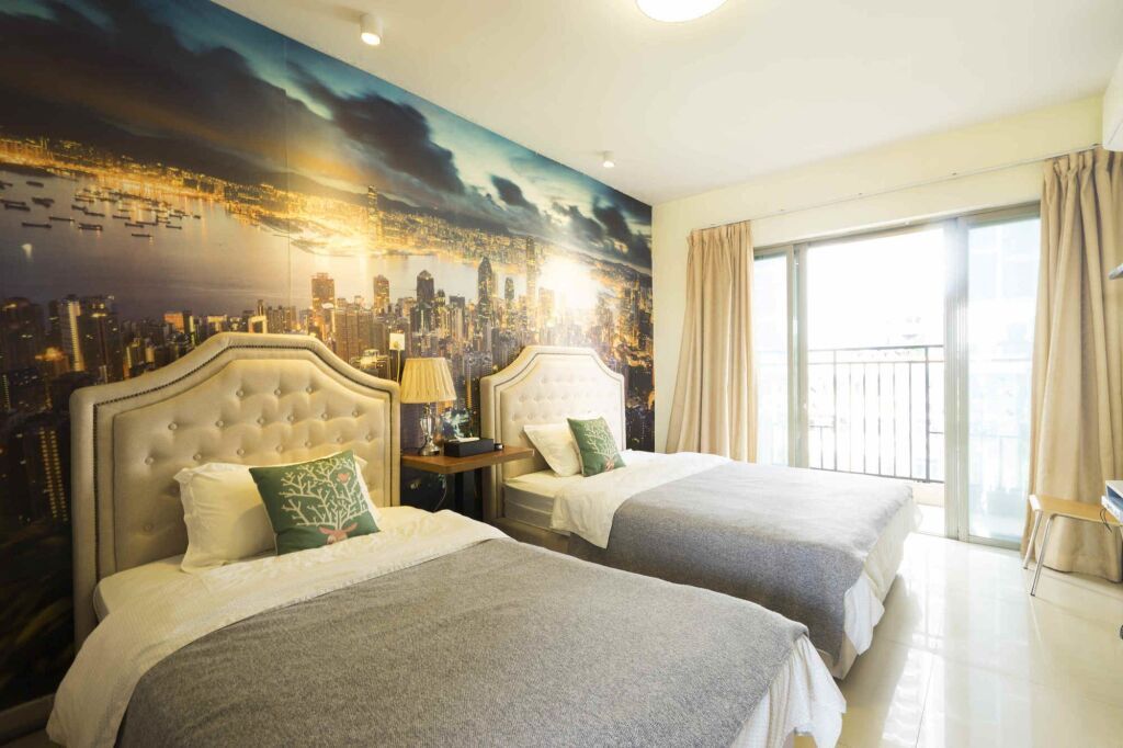 يومي أبارتمنت شوجوانج جاوبا - غوانغزهو - غرفة نوم