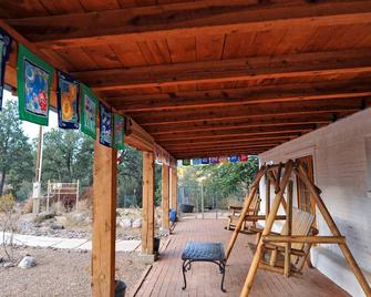 Enjoy Wildlife from Your Rocking Chair and Swinging Bench on Front Porch - Silver City - Patio