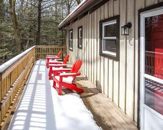Secluded Cabin Near Ricketts Glen State Park - Benton - Balcony