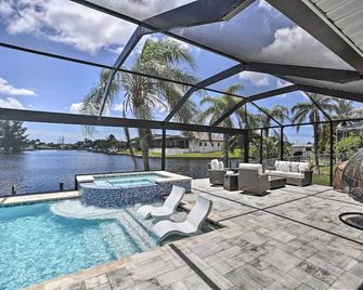 Canal-Front Cape Coral Home: Pool & Patio - Cape Coral - Pool