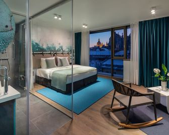 Cortile Hotel - Adults Only - Budapest - Camera da letto