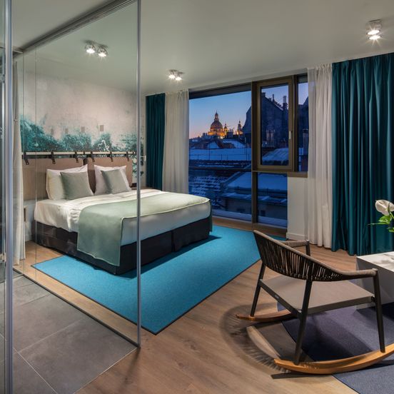 Bedroom view of Cortile Hotel - Adults Only