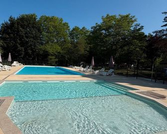 Mobilhome Le Tilleul - Saint-Pompont - Pool