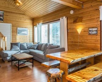 Holiday Home Hirvasaho b 2 by Interhome - Saariselka - Living room