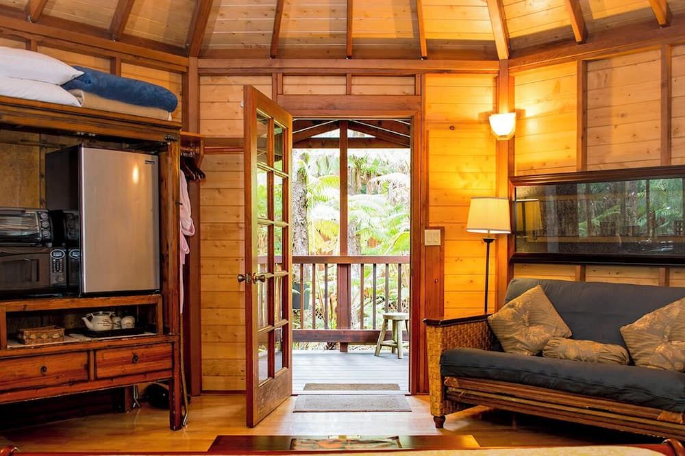 Private Rainforest Retreat in Volcano Village - Volcano - Vardagsrum