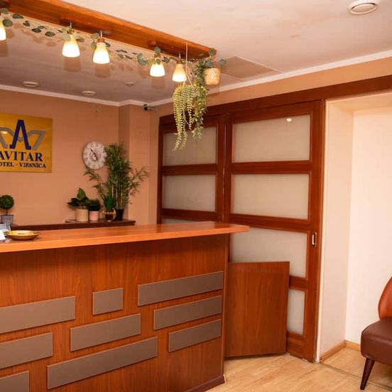 Front desk view of Avitar