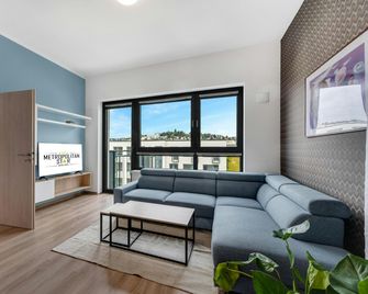 Metropolitan Star Apart Hotel - Bratislava - Oturma odası