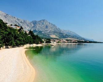 Apartment in Brela with Seaview, Terrace, Air condition, WIFI (3512-3) - Brela - Strand