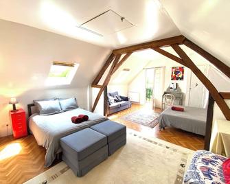Le Logis de la Poussinière - Gacé - Chambre