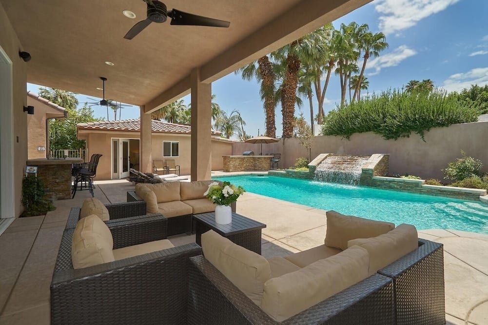 Spacious Private Resort walk to Downtown Palm Springs - Palm Springs - Piscina
