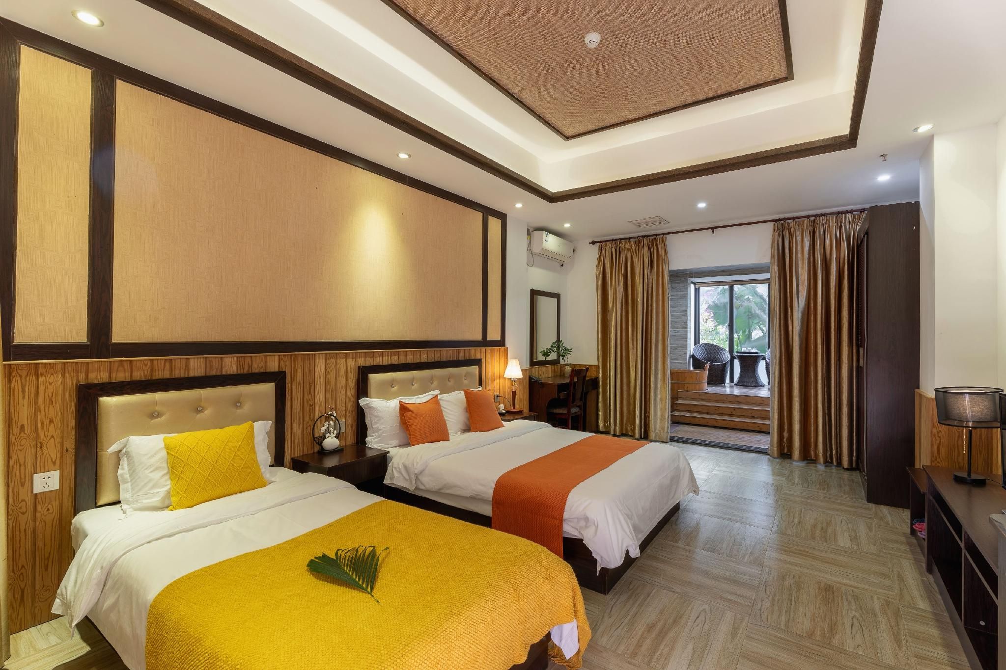 Linyu Huaxi Hot Spring Holiday Hotel - Zhangzhou - Schlafzimmer