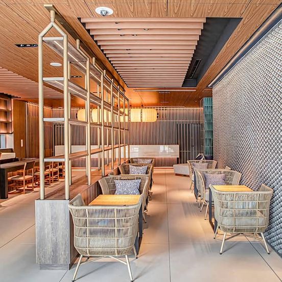 Restaurant view of Park Hotel Kyoto