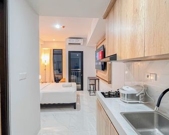 The Good Estate Studio At Delft Ciputra Makassar Apartment - Makassar - Küche