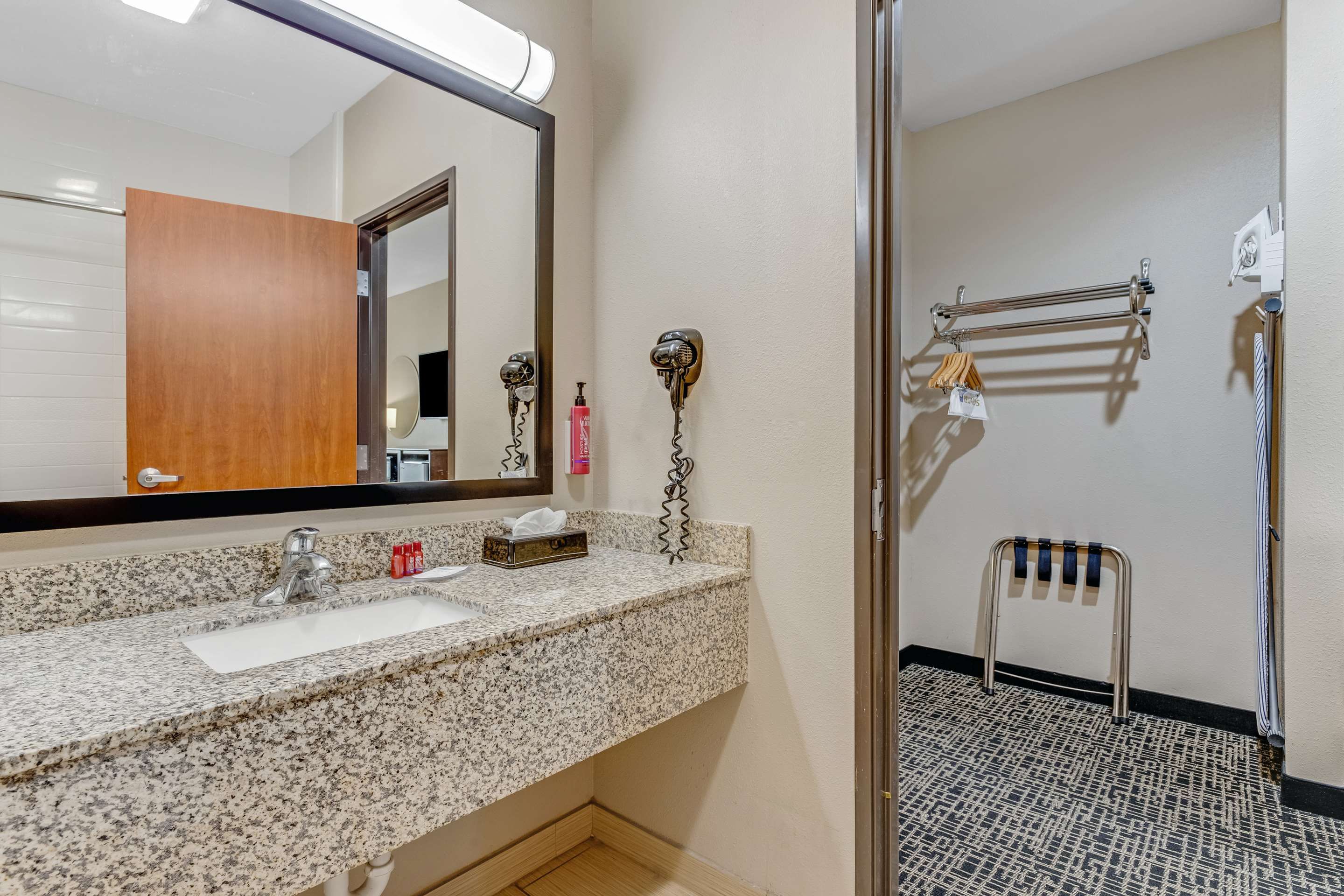 Bathroom view of SureStay Plus Hotel by Best Western Owasso Tulsa North