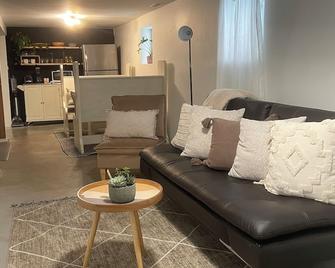 Cozy Private Bedroom and bathroom with full kitchen - Chicago - Living room