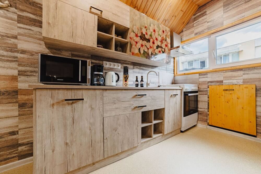 Zoo Adjacent Summit Flat By Brasov Bnb - בראסוב - מטבח