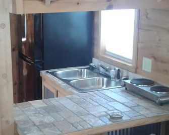 The Tiny House Experience 6m North Of Mnt. View Ark. On N. Riverview Rd Cr 186 - Mountain View - Cocina